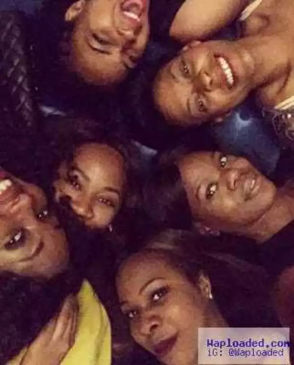Photos: Toolz & her girls step out for pre-wedding drinks in Dubai